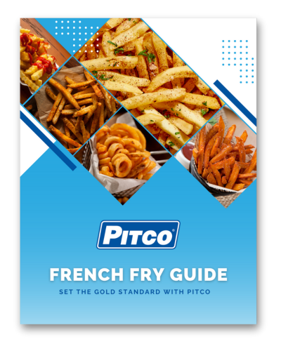pitco french fry guide cover